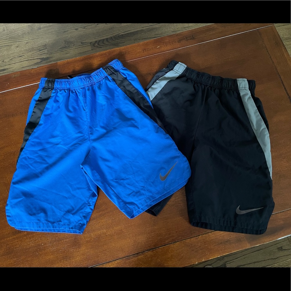 Lot of 2 Nike Dri Fit Shorts Boys Size Large